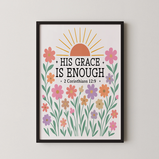 A modern style floral arrangement motif artwork.